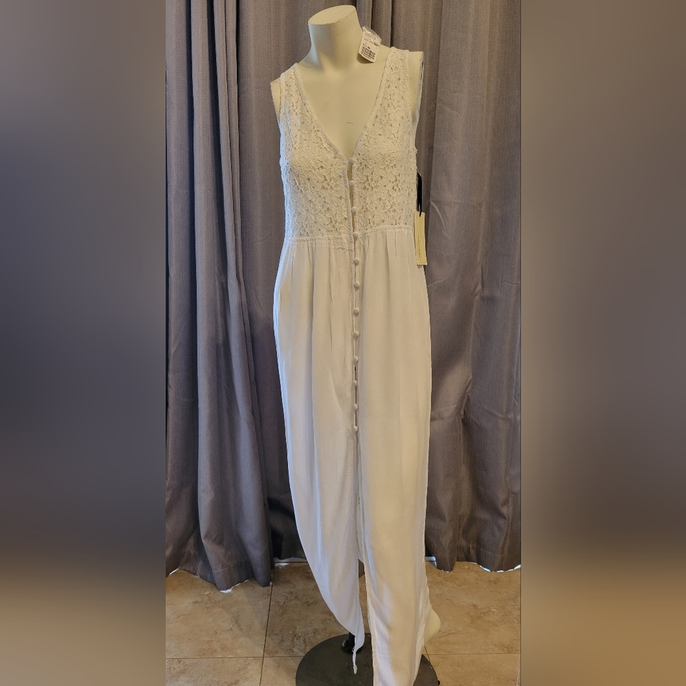 Button up maxi dress